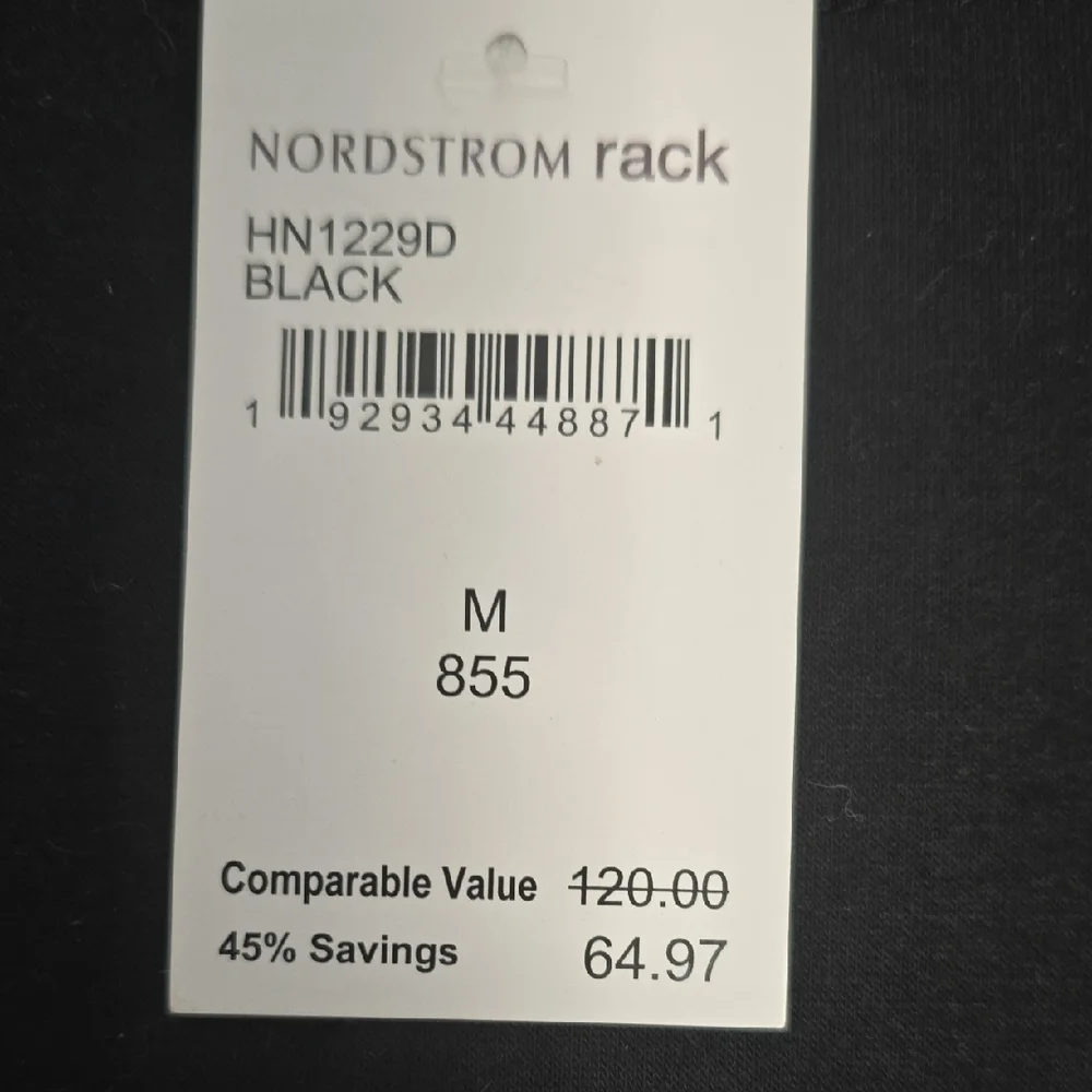 English Factory Black Dress with Puff Sleeves - Picture 3 of 4